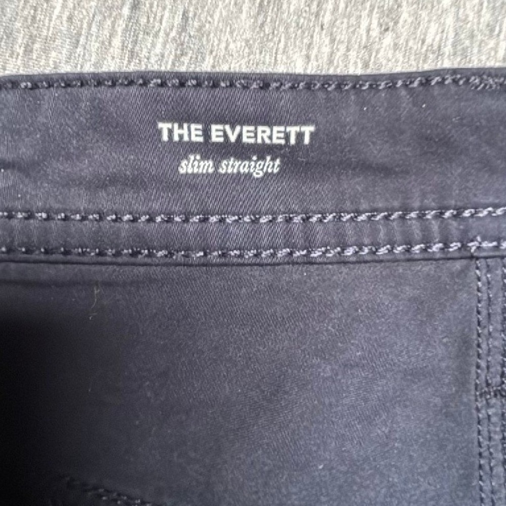 AG Adriano Goldschmied The Everett Slim Straight Pants Navy Blue 31x32 1794SUD - Picture 4 of 10